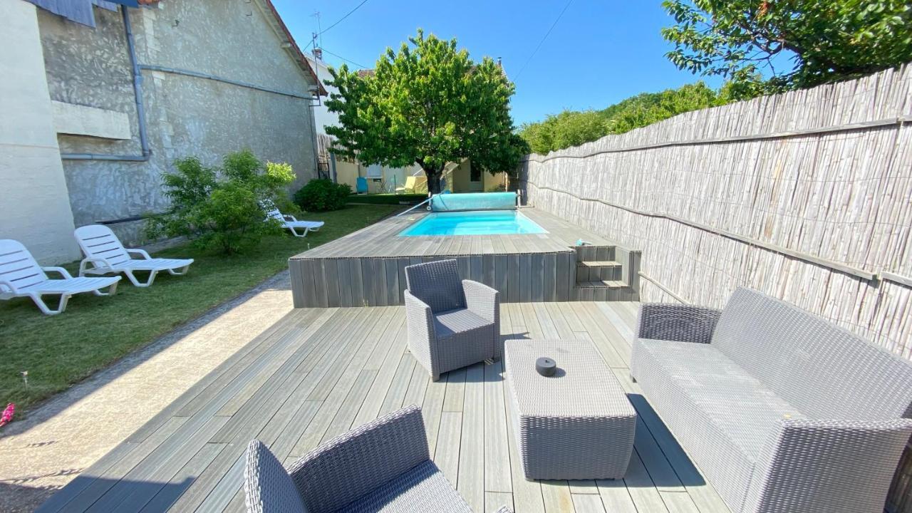 הוילה Coulounieix-Chamiers L'Escapade Perigourdine, Wifi, Parking, Netflix, Piscine מראה חיצוני תמונה